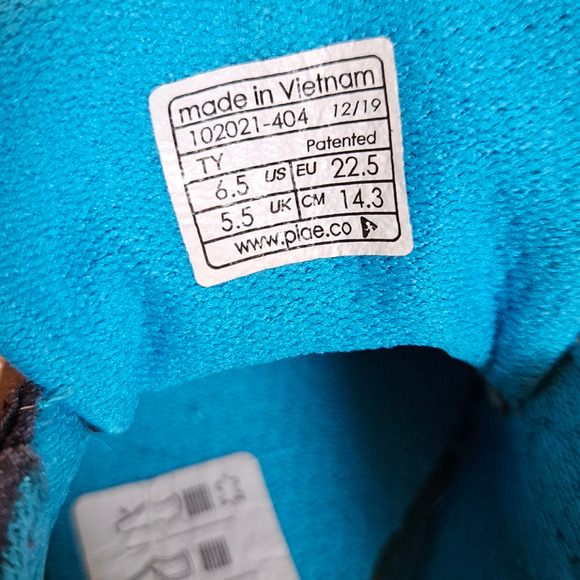 Plae Ty Sneakers Shoes Hook and Loop Closure Toddler Size 6.5 - Picture 8 of 8